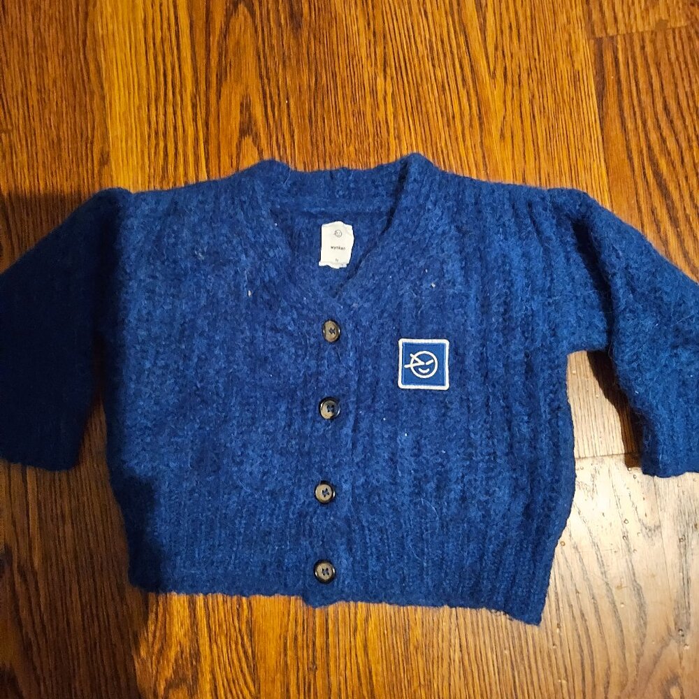 Wynken blue vneck cardigan